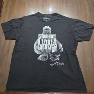 Sesame Street's Cookie Monster "Straight Outta Cookies" Men's XL